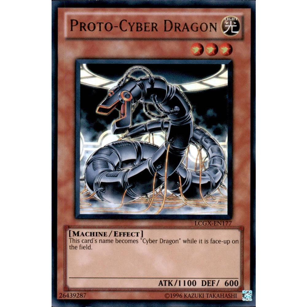 Proto-Cyber Dragon LCGX-EN177 Yu-Gi-Oh! Card from the Legendary Collection 2: The Duel Academy Years Mega Pack Set