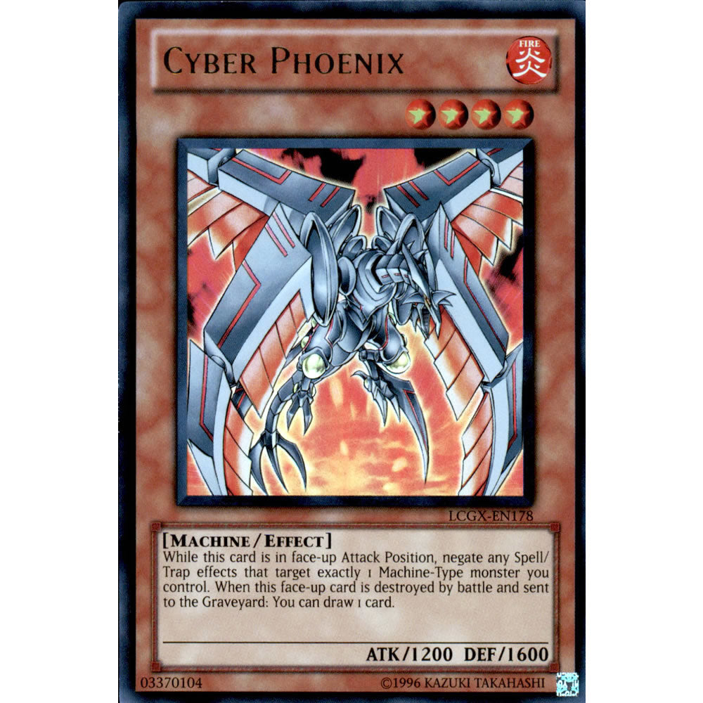 Cyber Phoenix LCGX-EN178 Yu-Gi-Oh! Card from the Legendary Collection 2: The Duel Academy Years Mega Pack Set