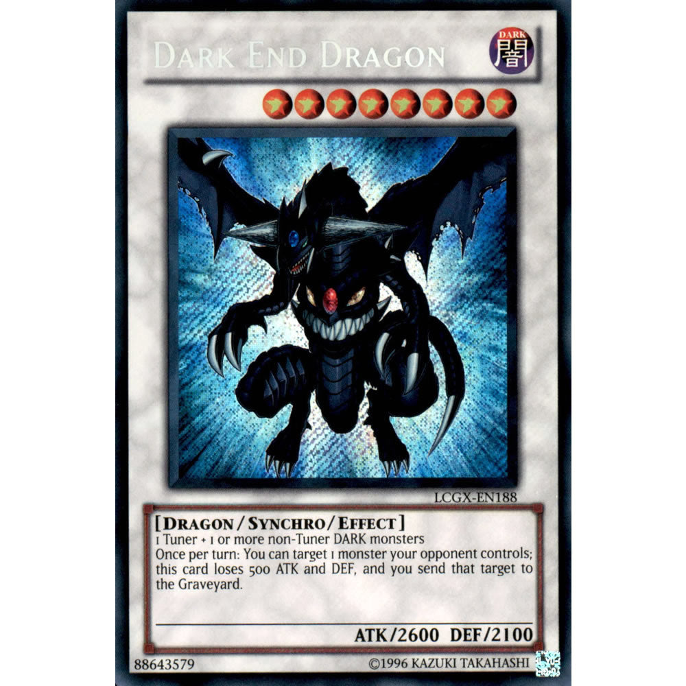 Dark End Dragon LCGX-EN188 Yu-Gi-Oh! Card from the Legendary Collection 2: The Duel Academy Years Mega Pack Set