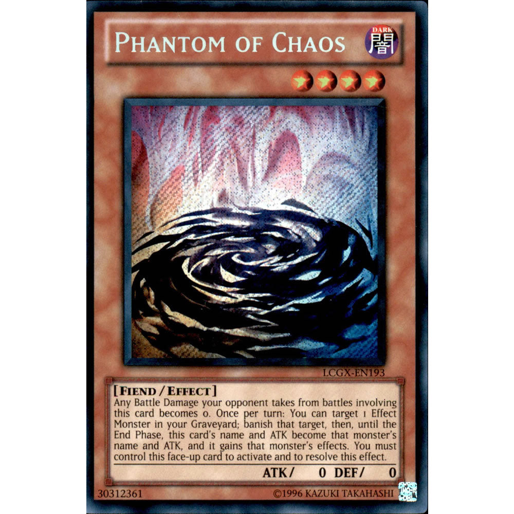 Phantom of Chaos LCGX-EN193 Yu-Gi-Oh! Card from the Legendary Collection 2: The Duel Academy Years Mega Pack Set