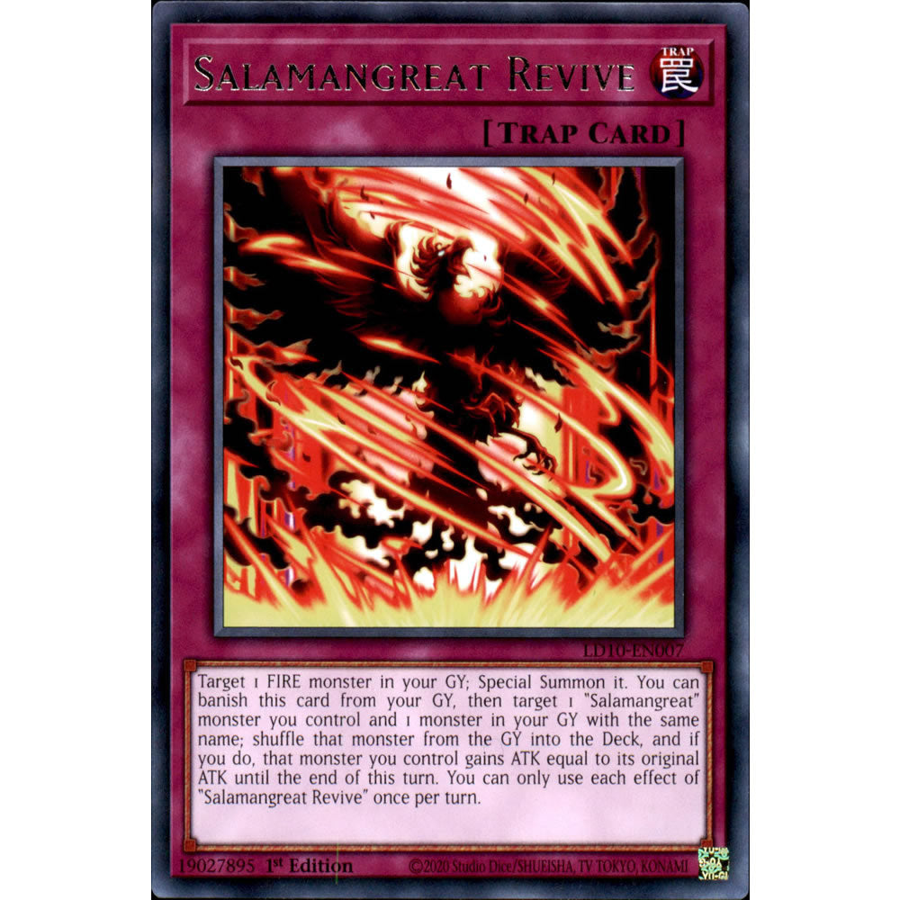 Salamangreat Revive LD10-EN007 Yu-Gi-Oh! Card from the Legendary Duelists: Soulburning Volcano Set