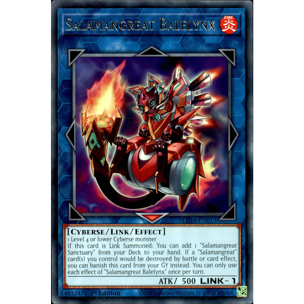 Salamangreat Balelynx LD10-EN012 Yu-Gi-Oh! Card from the Legendary Duelists: Soulburning Volcano Set