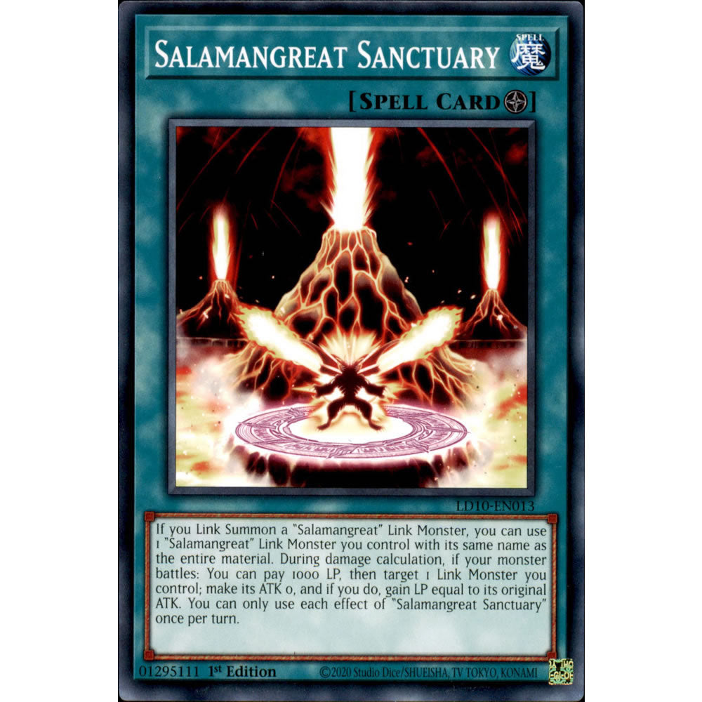 Salamangreat Sanctuary LD10-EN013 Yu-Gi-Oh! Card from the Legendary Duelists: Soulburning Volcano Set