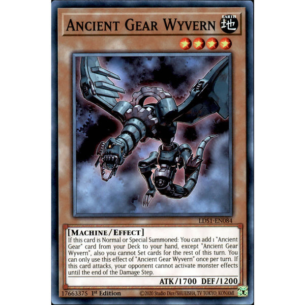 Ancient Gear Duel Yu-Gi-Oh! Ancient Gear Wyvern Card  1st Edition Near  Mint English TCG 1st Edition Yu-Gi-Oh