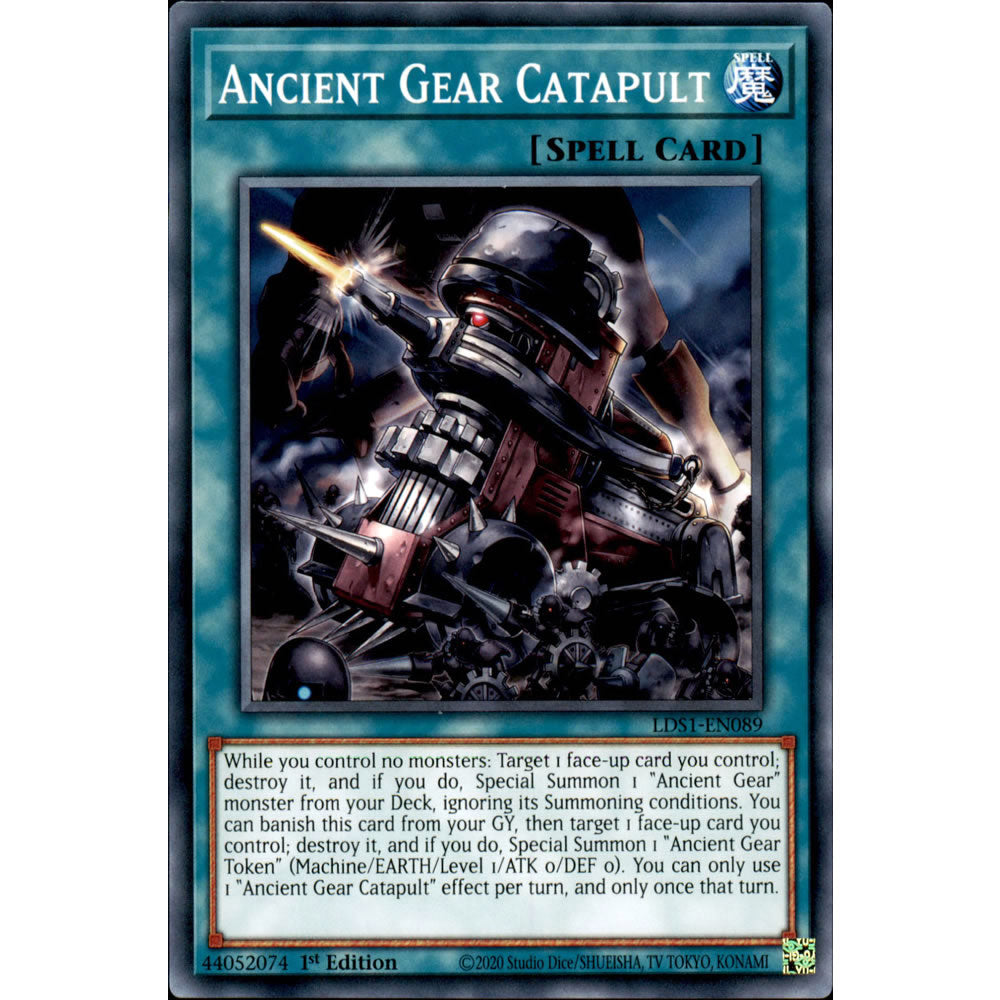ancient gear catapult Ancient Gear Catapult LDS1-EN089 Yu-Gi-Oh! Card
