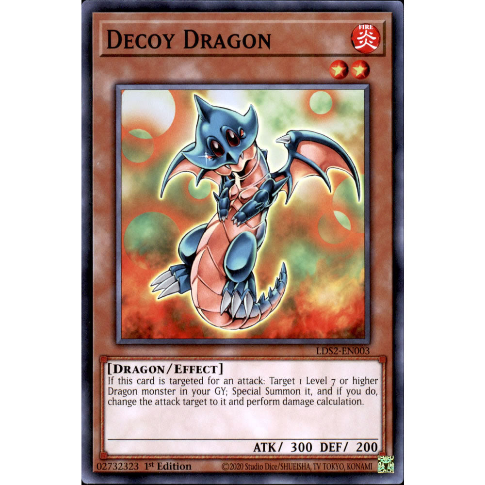 Decoy Dragon LDS2-EN003 Yu-Gi-Oh! Card from the Legendary Duelists: Season 2 Set