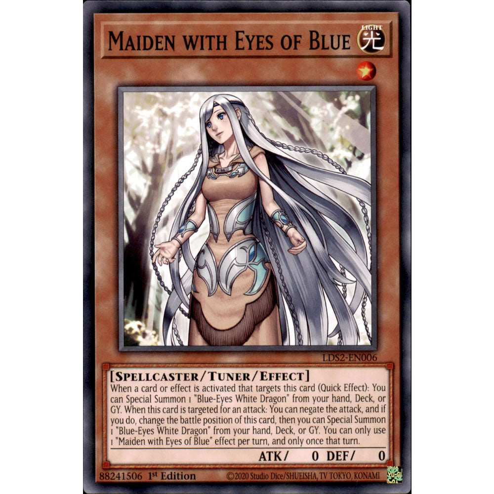 Maiden with Eyes of Blue LDS2-EN006 Yu-Gi-Oh! Card from the Legendary Duelists: Season 2 Set