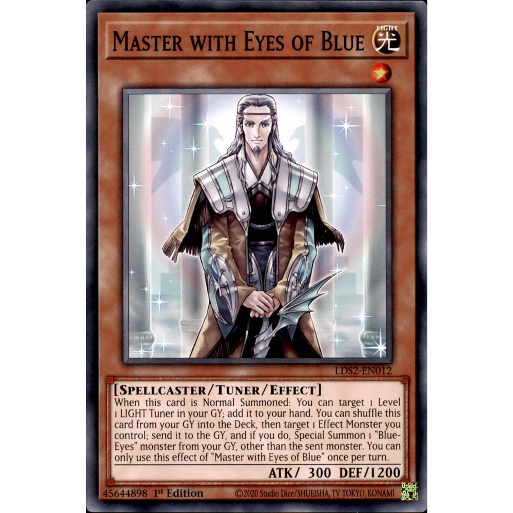 Master with Eyes of Blue LDS2-EN012 Yu-Gi-Oh! Card from the Legendary Duelists: Season 2 Set