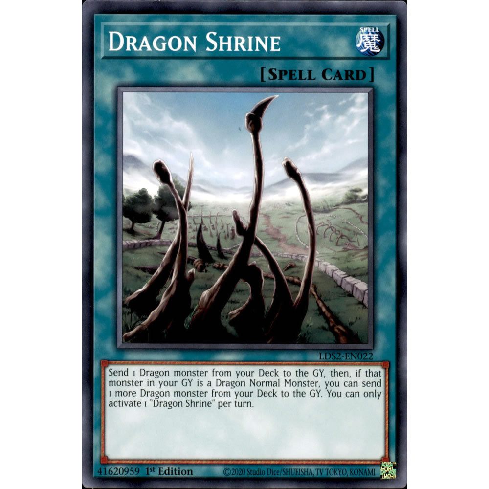 Dragon Shrine LDS2-EN022 Yu-Gi-Oh! Card from the Legendary Duelists: Season 2 Set