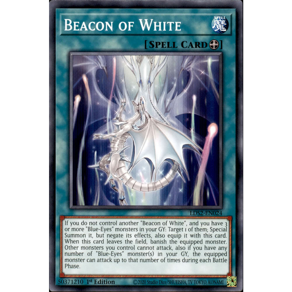 Beacon of White LDS2-EN024 Yu-Gi-Oh! Card from the Legendary Duelists: Season 2 Set
