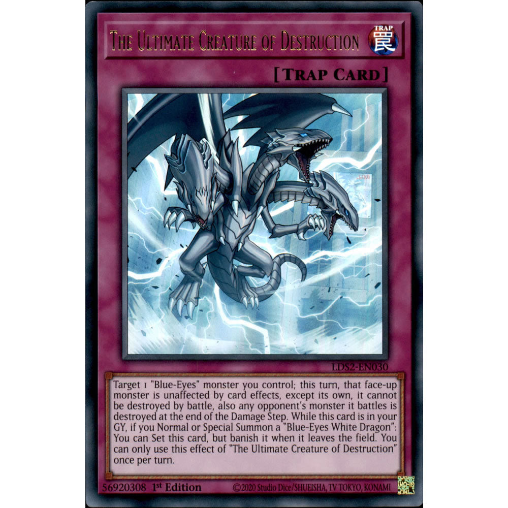 The Ultimate Creature of Destruction LDS2-EN030 Yu-Gi-Oh! Card from the Legendary Duelists: Season 2 Set