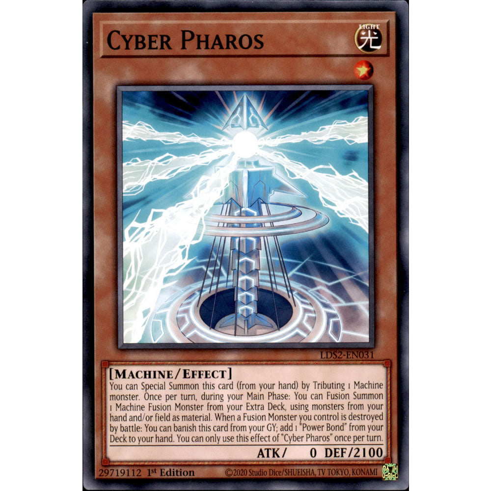 Cyber Pharos LDS2-EN031 Yu-Gi-Oh! Card from the Legendary Duelists: Season 2 Set