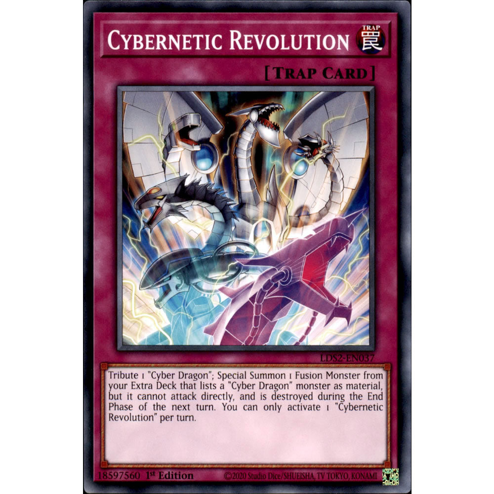 Cybernetic Revolution LDS2-EN037 Yu-Gi-Oh! Card from the Legendary Duelists: Season 2 Set