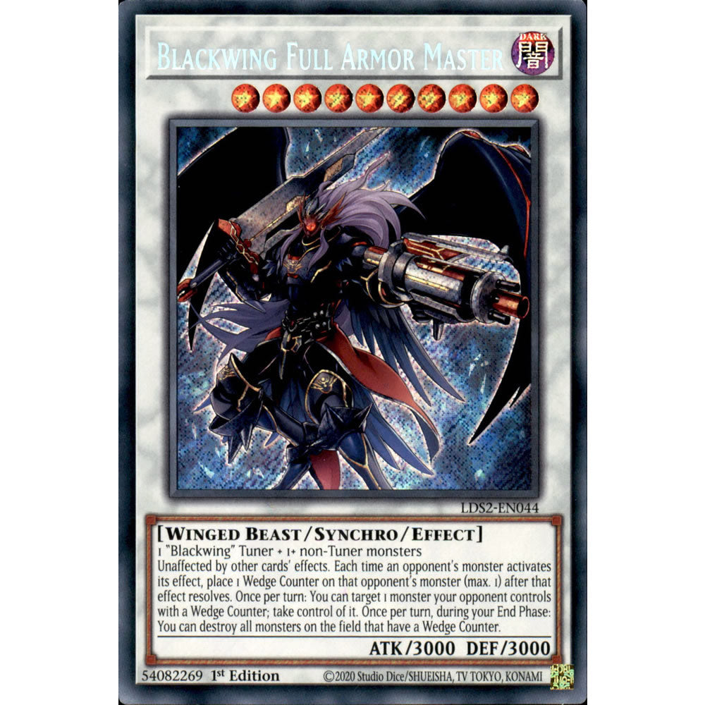 Blackwing Full Armor Master LDS2-EN044 Yu-Gi-Oh! Card from the Legendary Duelists: Season 2 Set