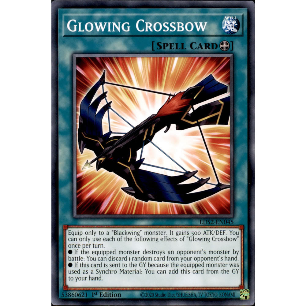 Glowing Crossbow LDS2-EN045 Yu-Gi-Oh! Card from the Legendary Duelists: Season 2 Set