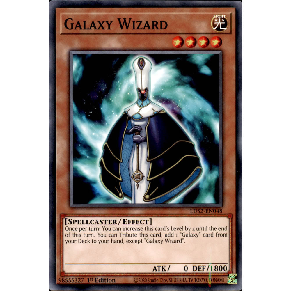 Galaxy Wizard LDS2-EN048 Yu-Gi-Oh! Card from the Legendary Duelists: Season 2 Set