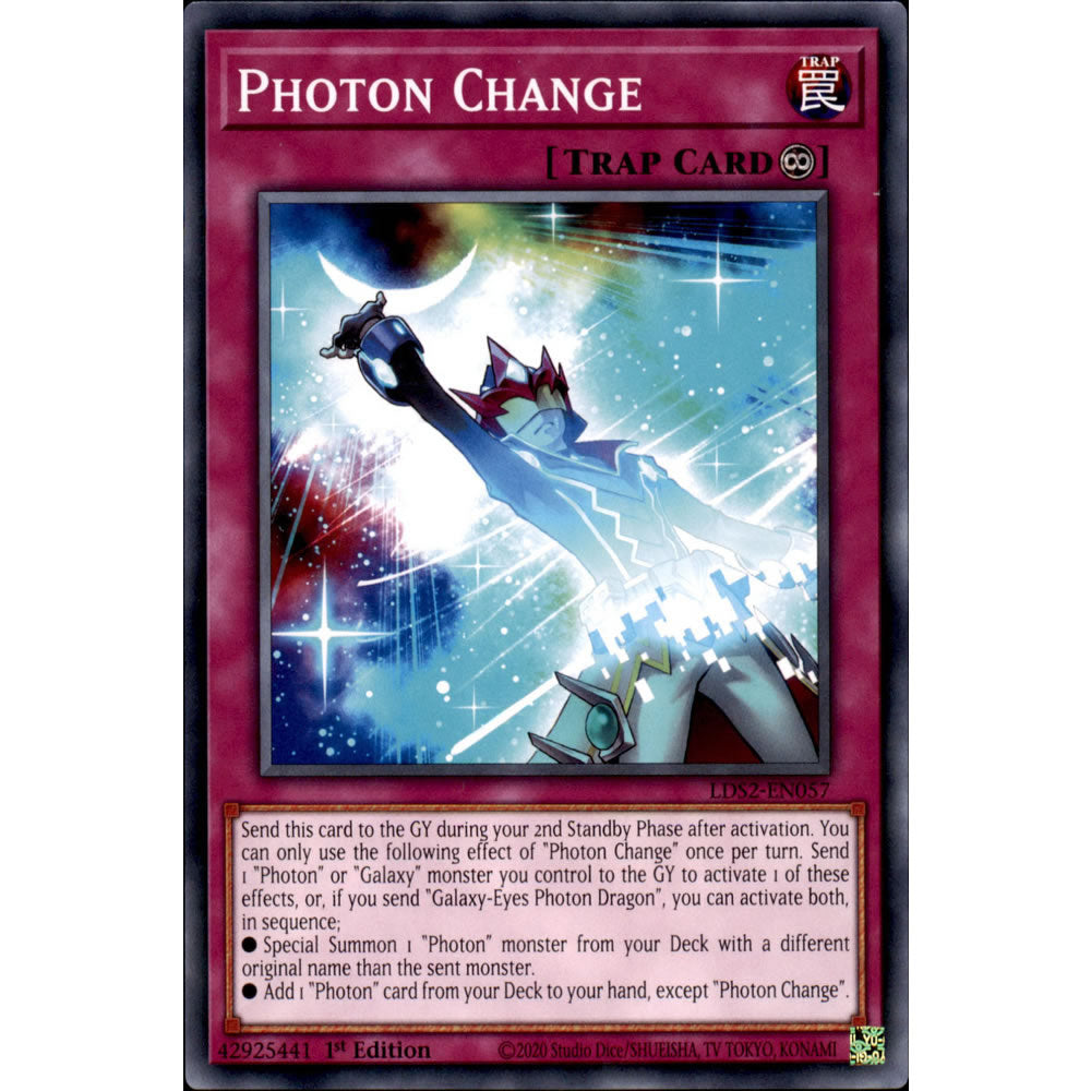 Photon Change LDS2-EN057 Yu-Gi-Oh! Card from the Legendary Duelists: Season 2 Set