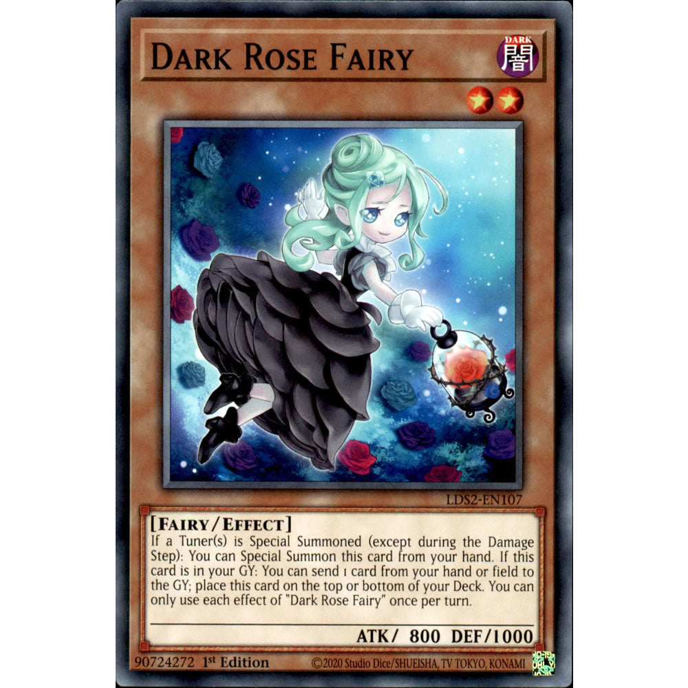 Dark Rose Fairy LDS2-EN107 Yu-Gi-Oh! Card from the Legendary Duelists: Season 2 Set