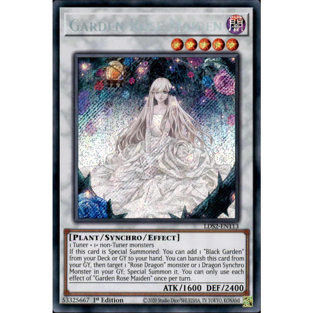 Garden Rose Maiden LDS2-EN113 Yu-Gi-Oh! Card from the Legendary Duelists: Season 2 Set