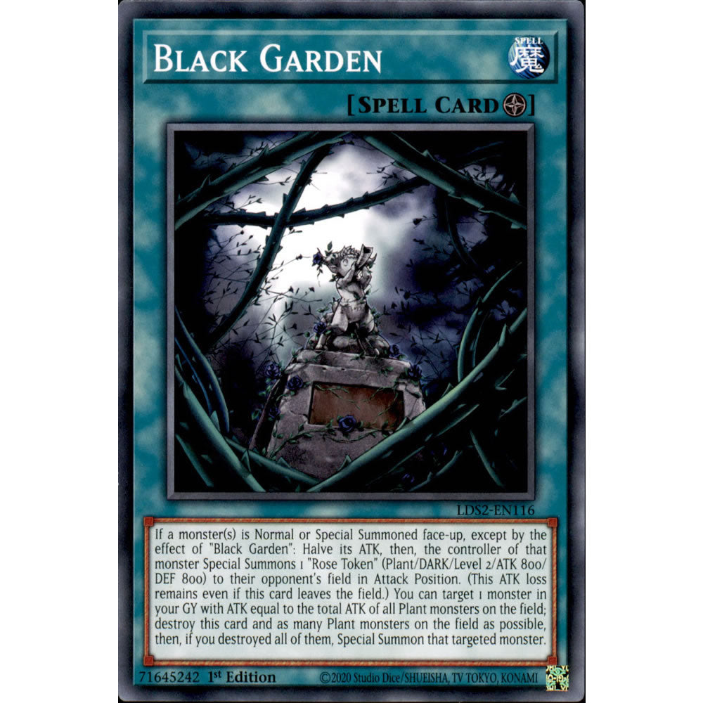 Black Garden LDS2-EN116 Yu-Gi-Oh! Card from the Legendary Duelists: Season 2 Set