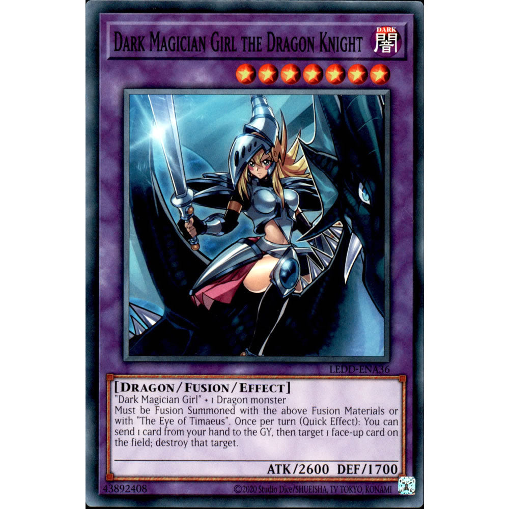 Dark Magician Girl the Dragon Knight LEDD-ENA36 Dark Magician Girl the Dragon Knight LEDD-ENA36