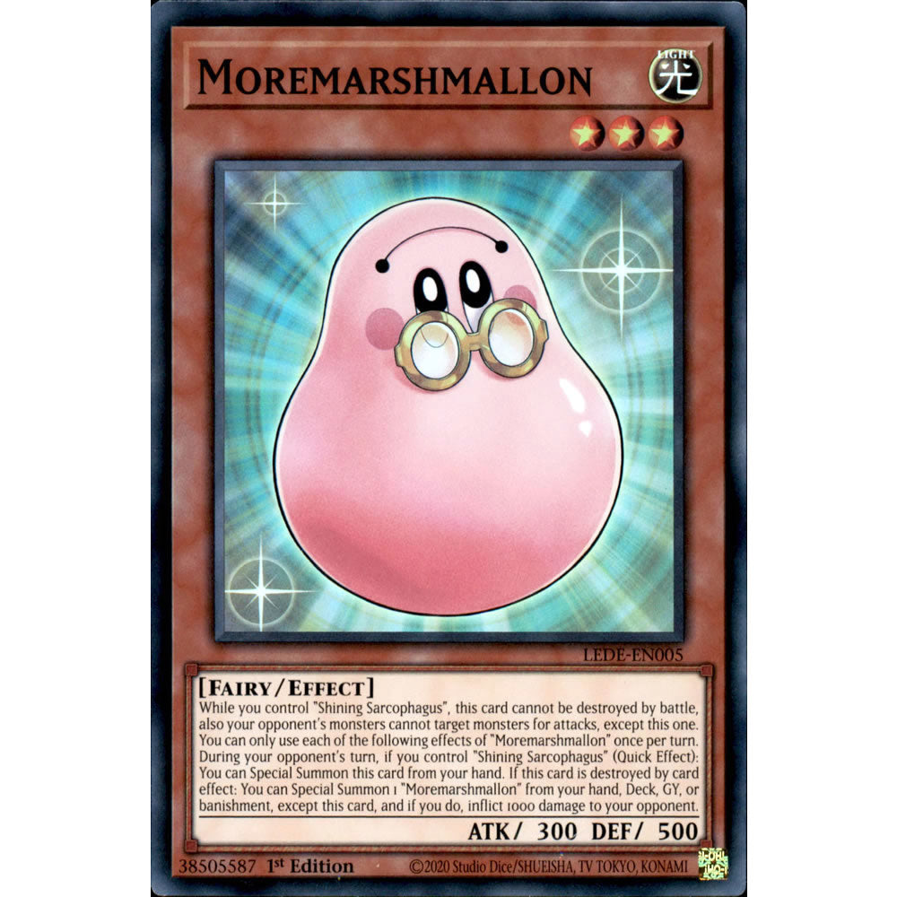 Moremarshmallon LEDE-EN005 Yu-Gi-Oh! Card from the Legacy of Destruction Set