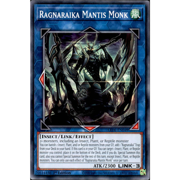 Ragnaraika Mantis Monk LEDE-EN048 Yu-Gi-Oh! Card Ragnaraika Mantis Monk LEDE-EN048 Yu-Gi-Oh! Card