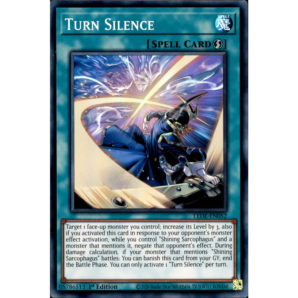 Turn Silence LEDE-EN052 Yu-Gi-Oh! Card from the Legacy of Destruction Set