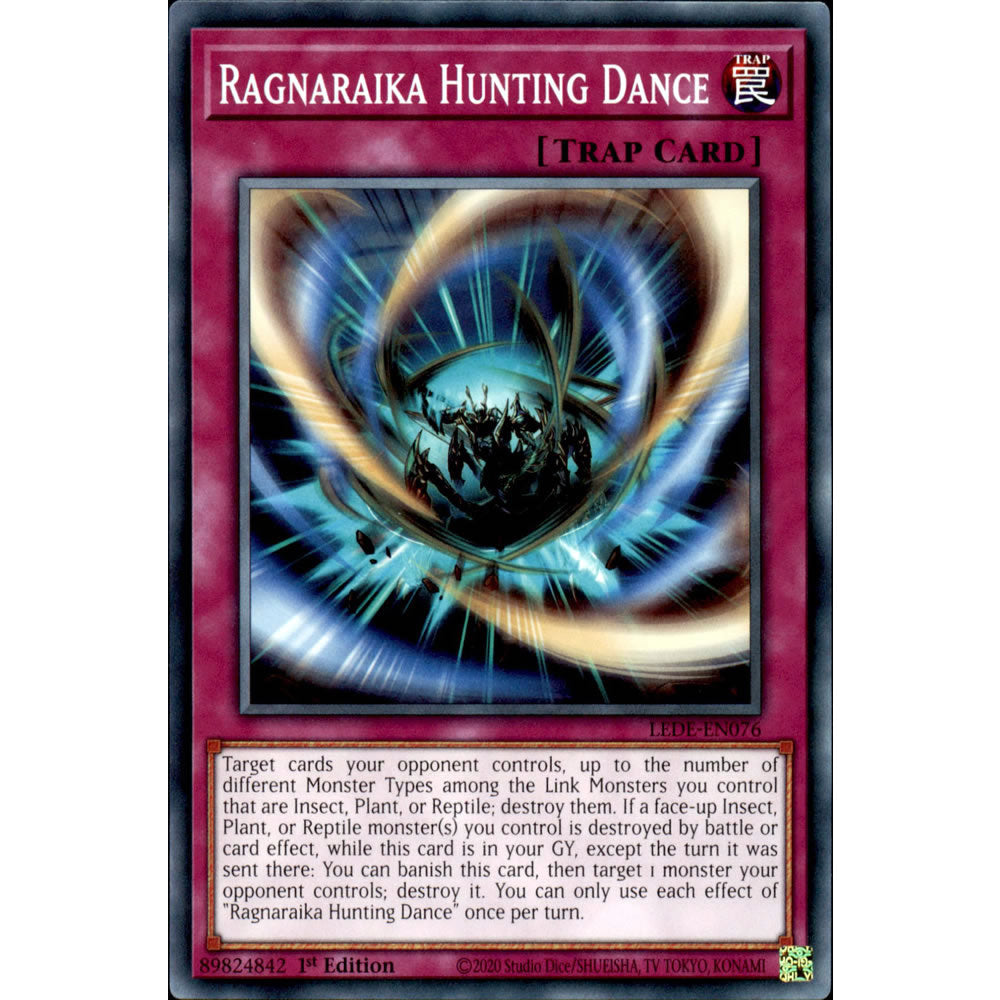 Ragnaraika Hunting Dance LEDE-EN076 Yu-Gi-Oh! Card from the Legacy of Destruction Set