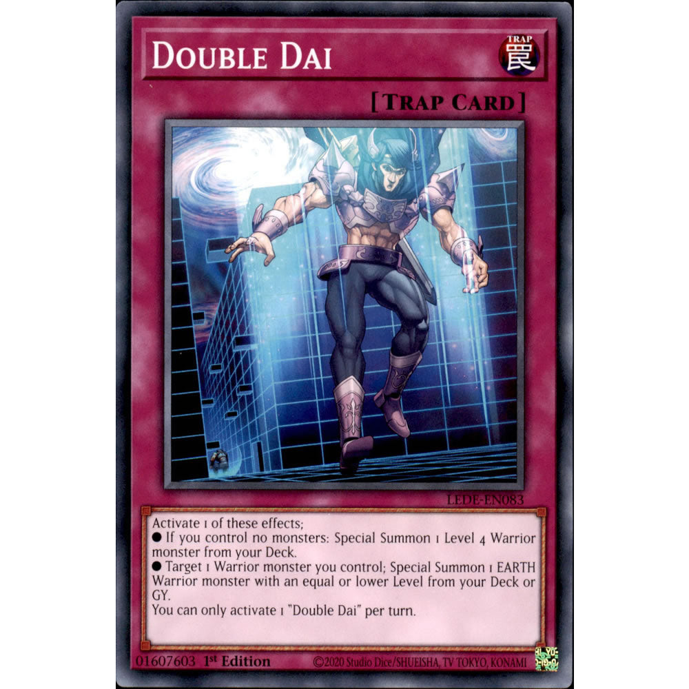 Double Dai LEDE-EN083 Yu-Gi-Oh! Card from the Legacy of Destruction Set