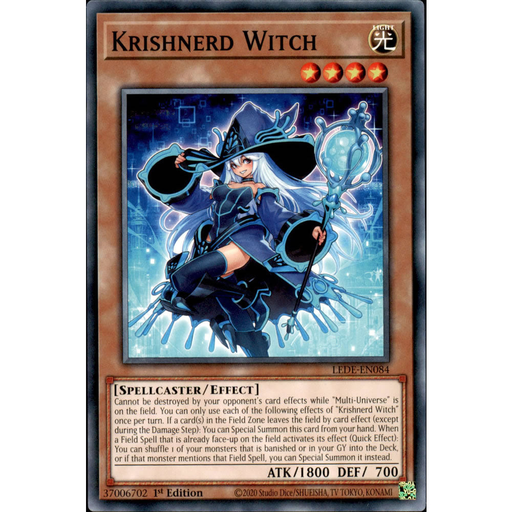 Krishnerd Witch LEDE-EN084 Yu-Gi-Oh! Card from the Legacy of Destruction Set