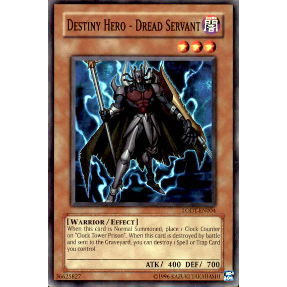 Destiny Hero - Dread Servant LODT-EN004 Yu-Gi-Oh! Card from the Light of Destruction Set