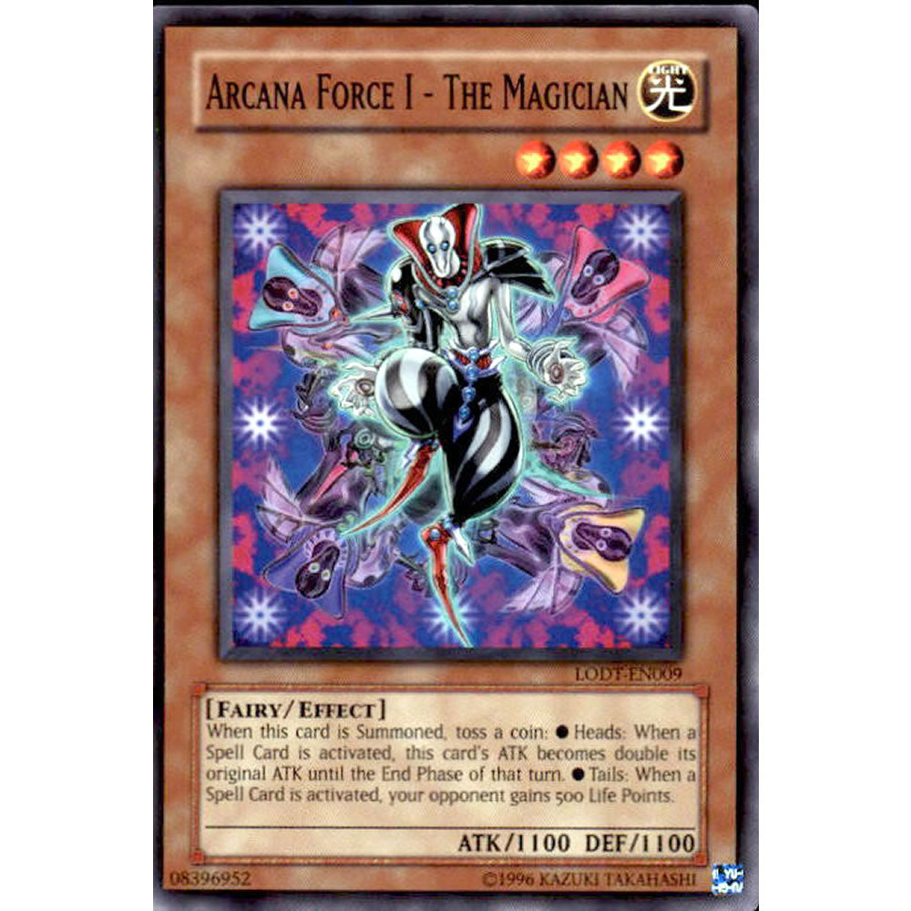 Arcana Force I - The Magician LODT-EN009 Yu-Gi-Oh! Card from the Light of Destruction Set