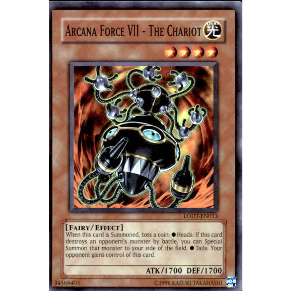 Arcana Force VII - The Chariot LODT-EN013 Yu-Gi-Oh! Card from the Light of Destruction Set