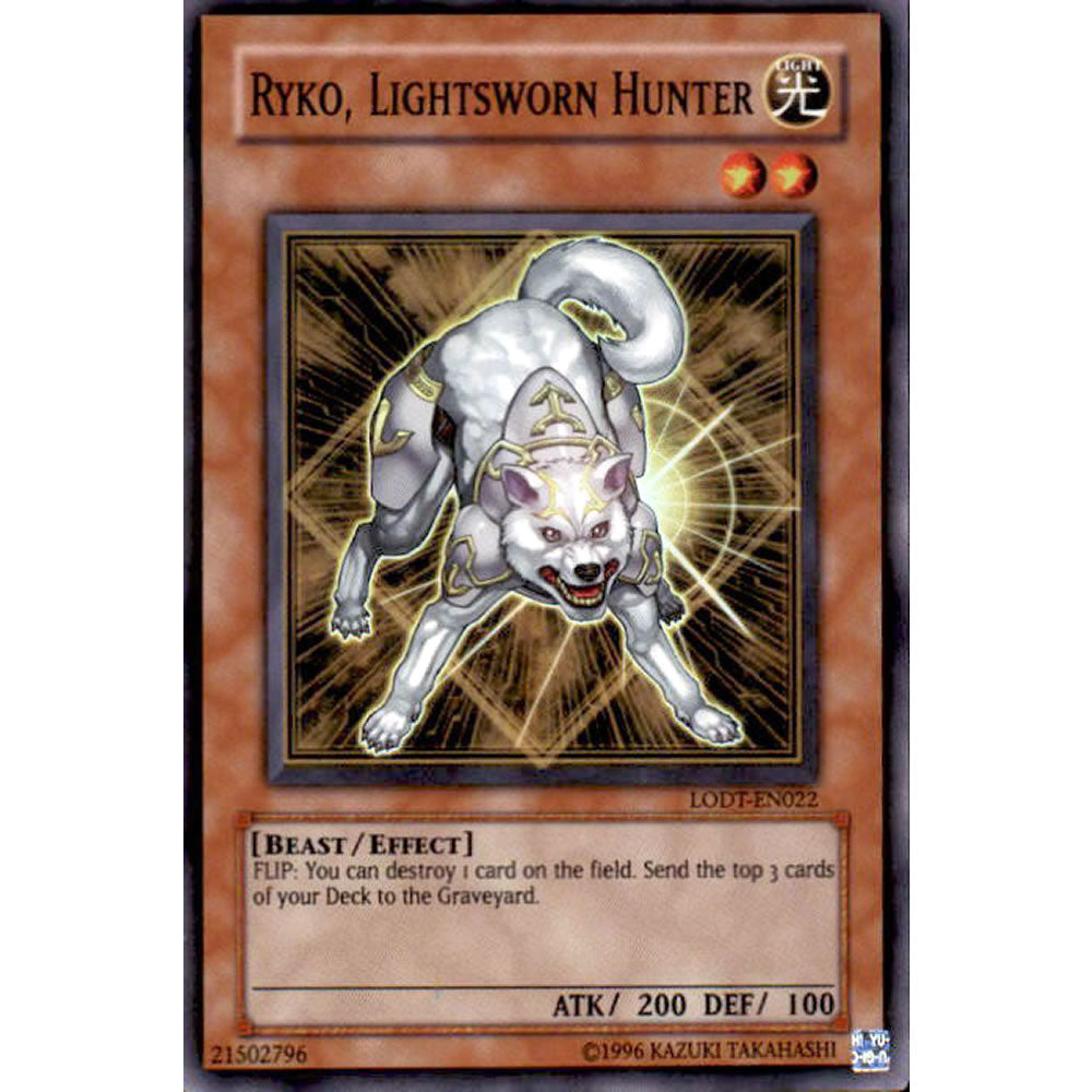 Ryko, Lightsworn Hunter LODT-EN022 Yu-Gi-Oh! Card from the Light of Destruction Set