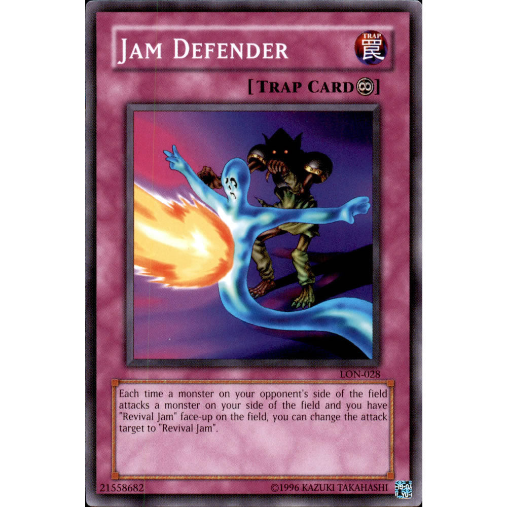 Jam Defender LON-028 Yu-Gi-Oh! Card from the Labyrinth of Nightmare Set