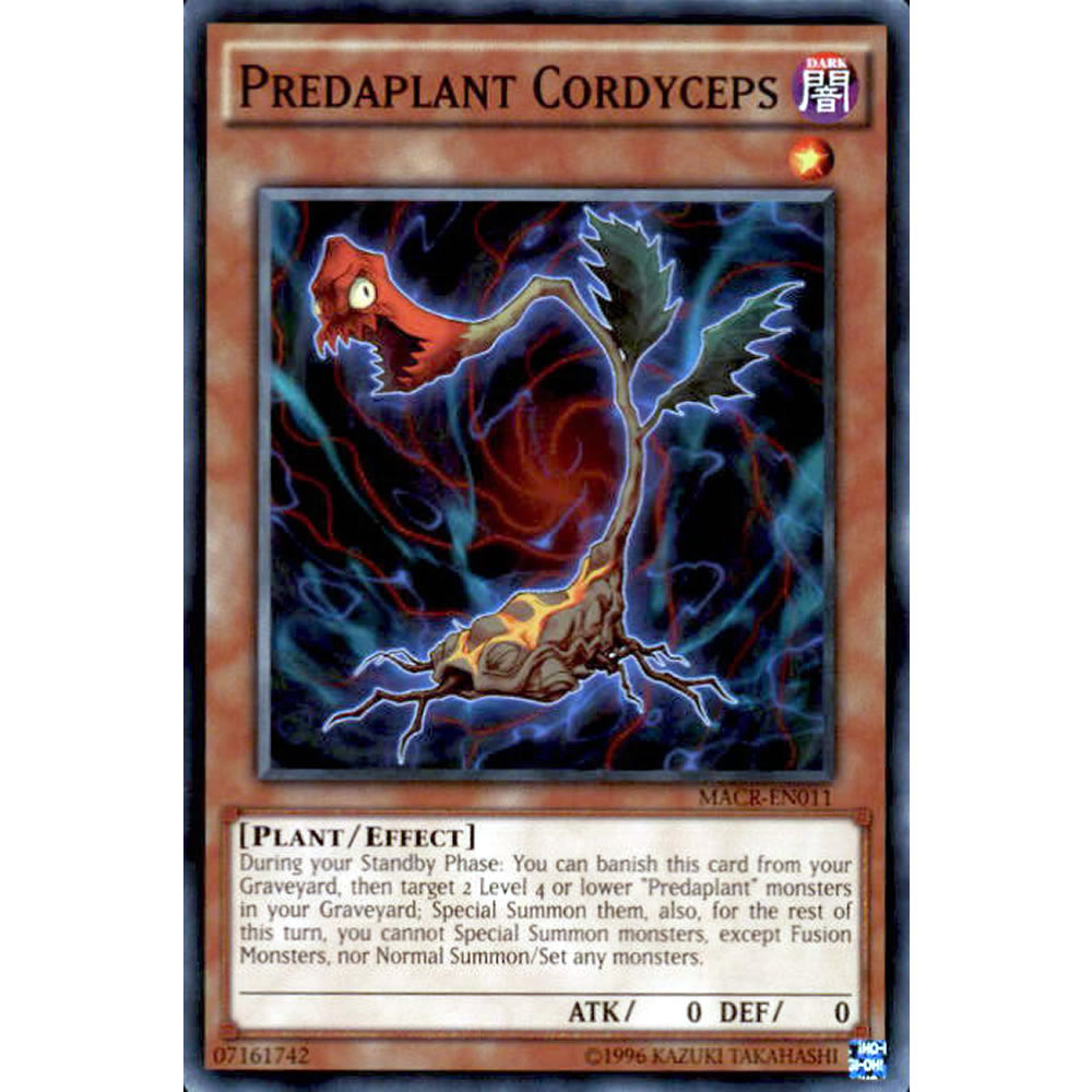 Predaplant Cordyceps MACR-EN011 Yu-Gi-Oh! Card from the Maximum Crisis Set