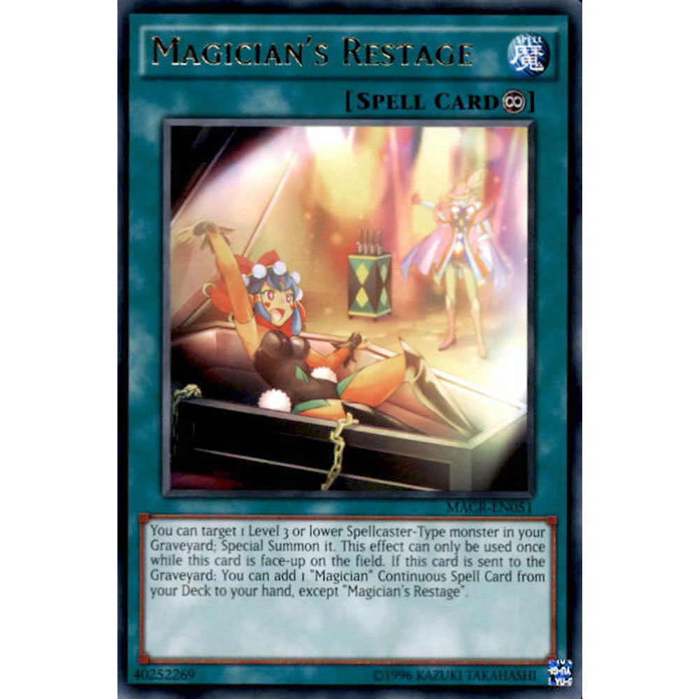 Magician's Restage MACR-EN051 Yu-Gi-Oh! Card from the Maximum Crisis Set