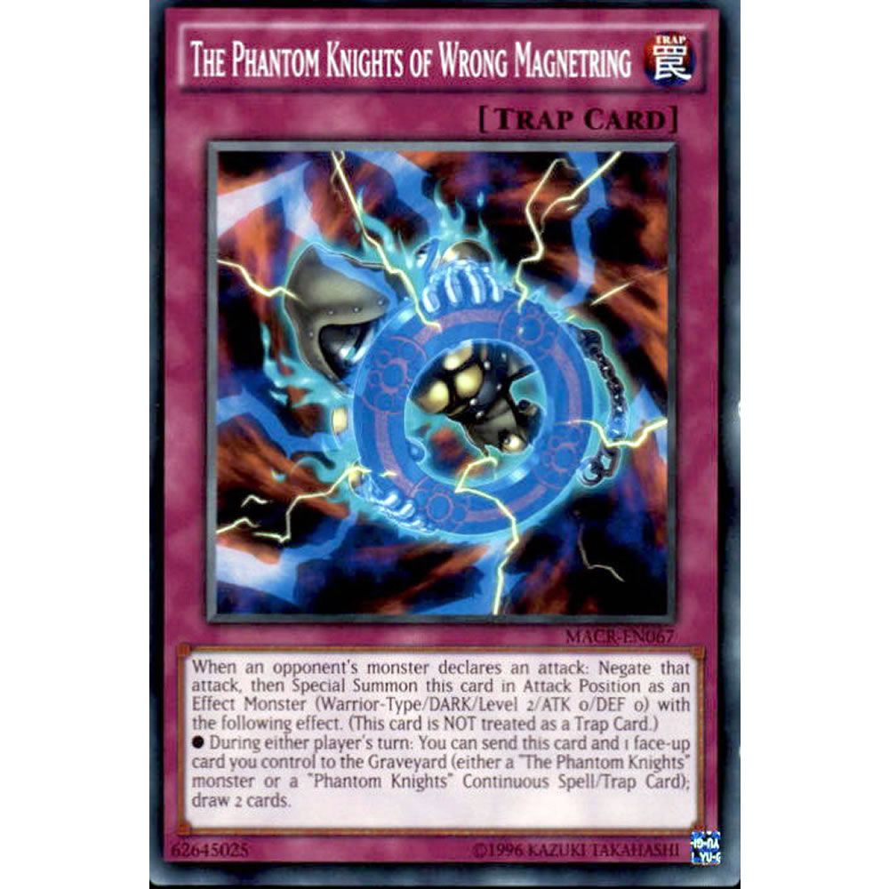 The Phantom Knights of Wrong Magnetring MACR-EN067 Yu-Gi-Oh! Card from the Maximum Crisis Set