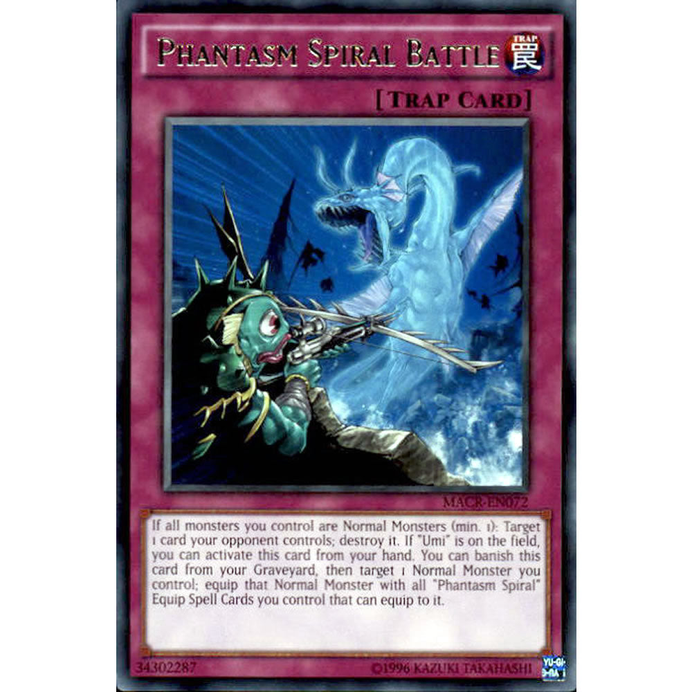 Phantasm Spiral Battle MACR-EN072 Yu-Gi-Oh! Card from the Maximum Crisis Set
