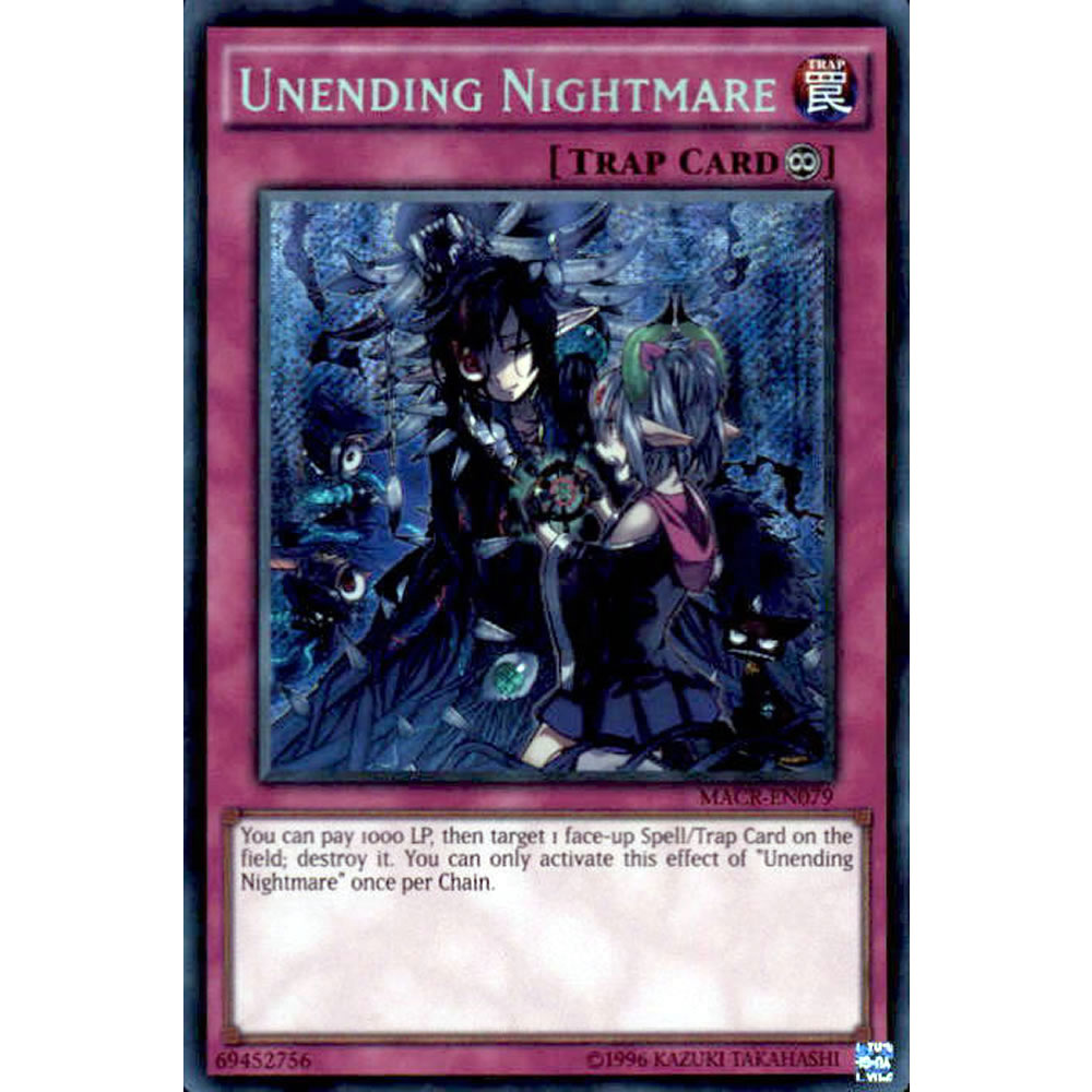Unending Nightmare MACR-EN079 Yu-Gi-Oh! Card from the Maximum Crisis Set