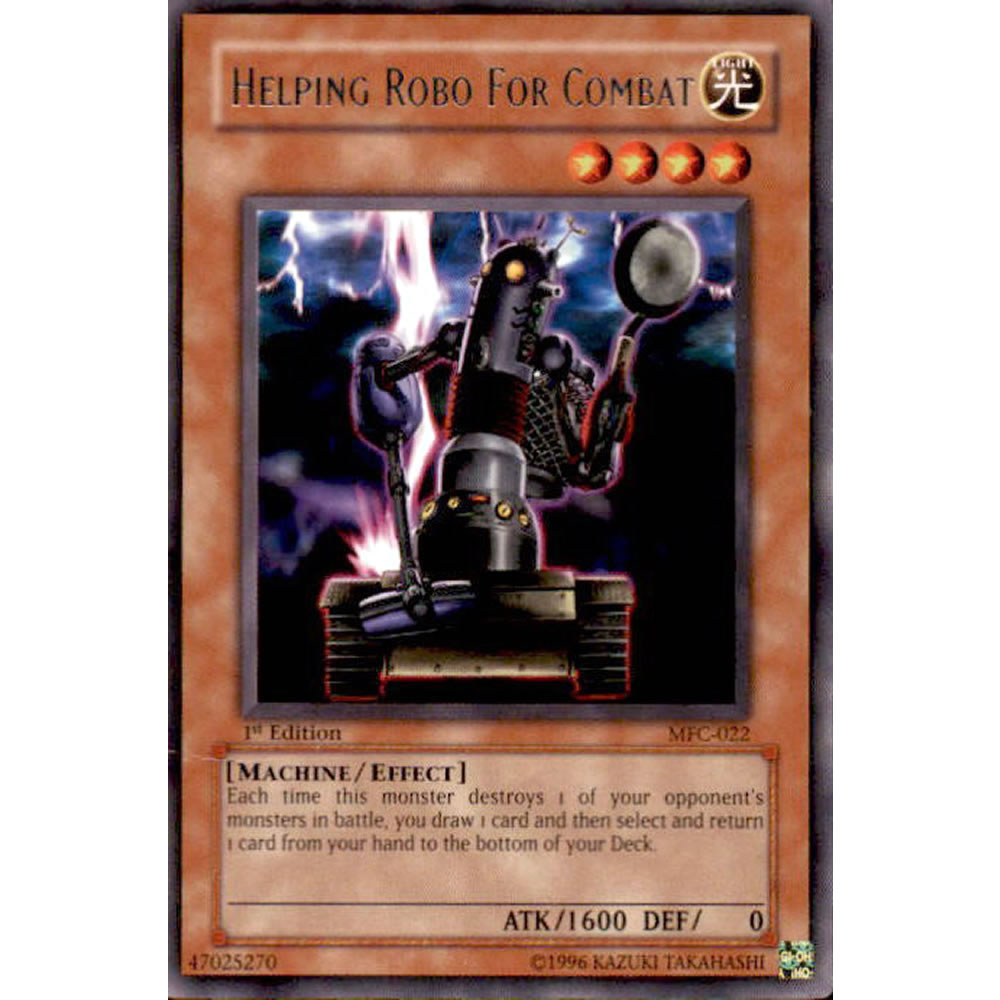 Helping Robo For Combat MFC-022 Yu-Gi-Oh! Card from the Magician's Force Set