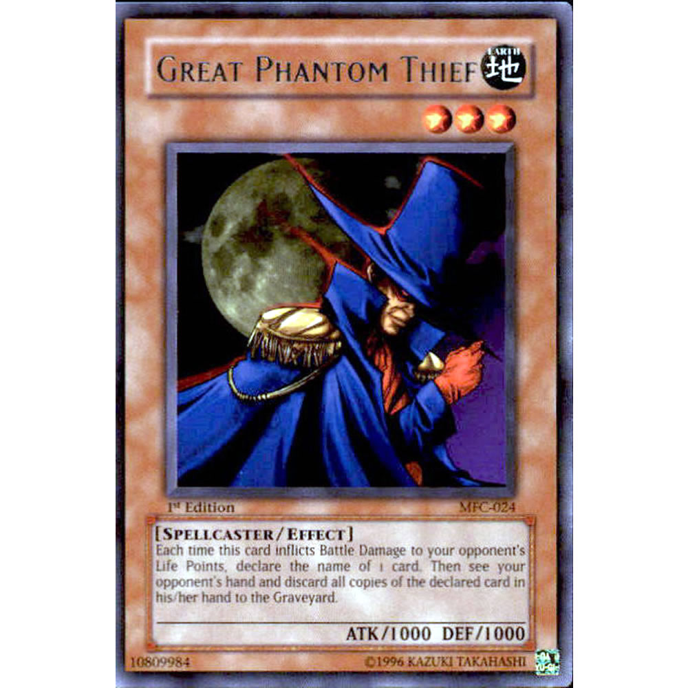 Great Phantom Thief MFC-024 Yu-Gi-Oh! Card from the Magician's Force Set