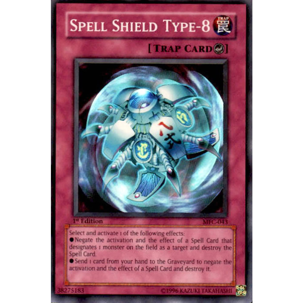 Spell Shield Type-8 MFC-043 Yu-Gi-Oh! Card from the Magician's Force Set