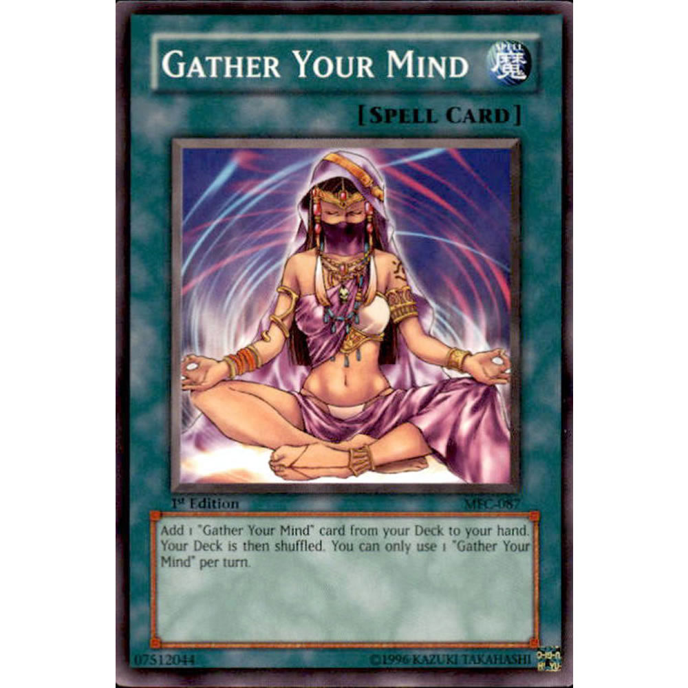 Gather Your Mind MFC-087 Yu-Gi-Oh! Card from the Magician's Force Set