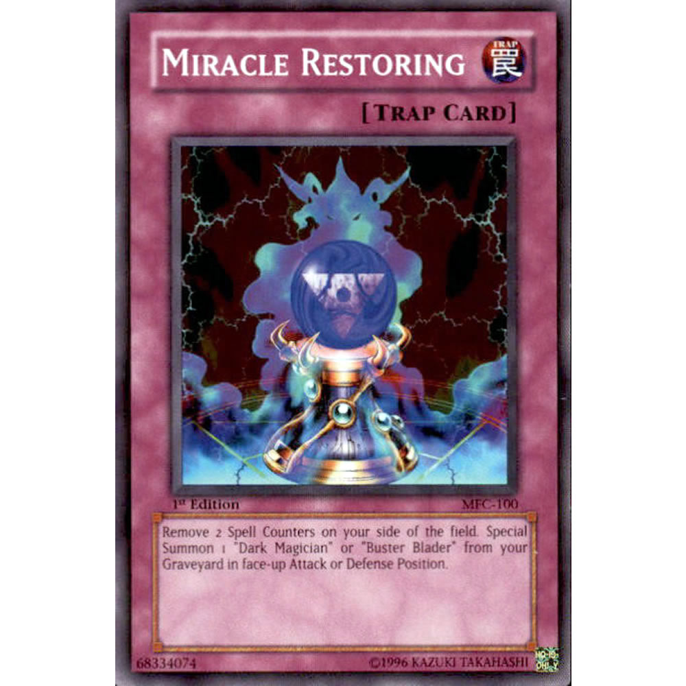 Miracle Restoring MFC-100 Yu-Gi-Oh! Card from the Magician's Force Set