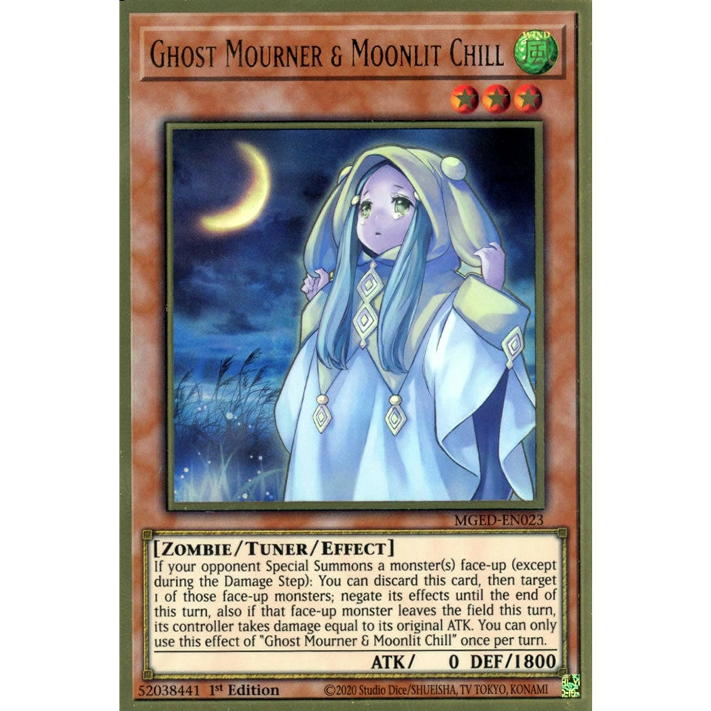 Ghost Mourner & Moonlit Chill MGED-EN023 Yu-Gi-Oh! Card from the Maximum Gold: El Dorado Set