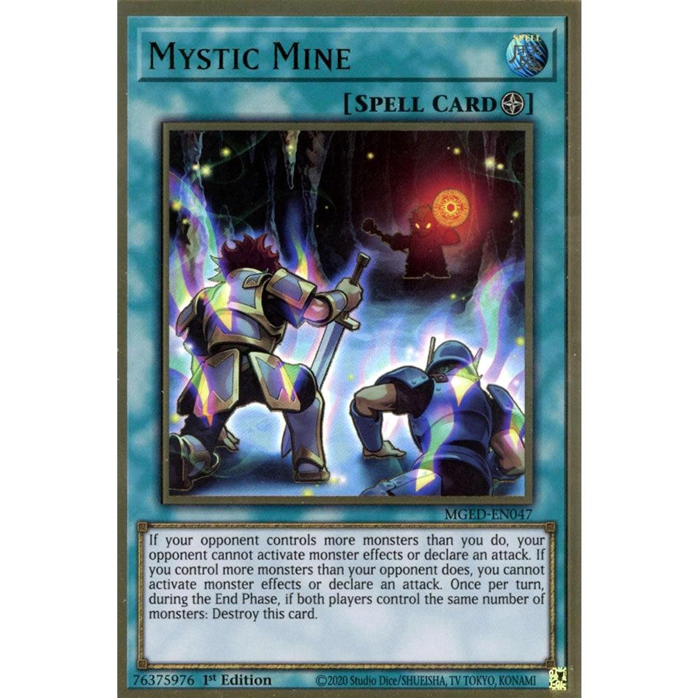 Mystic Mine MGED-EN047 Yu-Gi-Oh! Card from the Maximum Gold: El Dorado Set