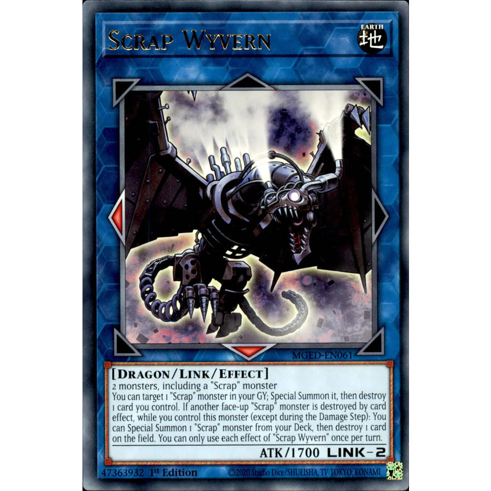 Scrap Wyvern MGED-EN061 Yu-Gi-Oh! Card from the Maximum Gold: El Dorado Set