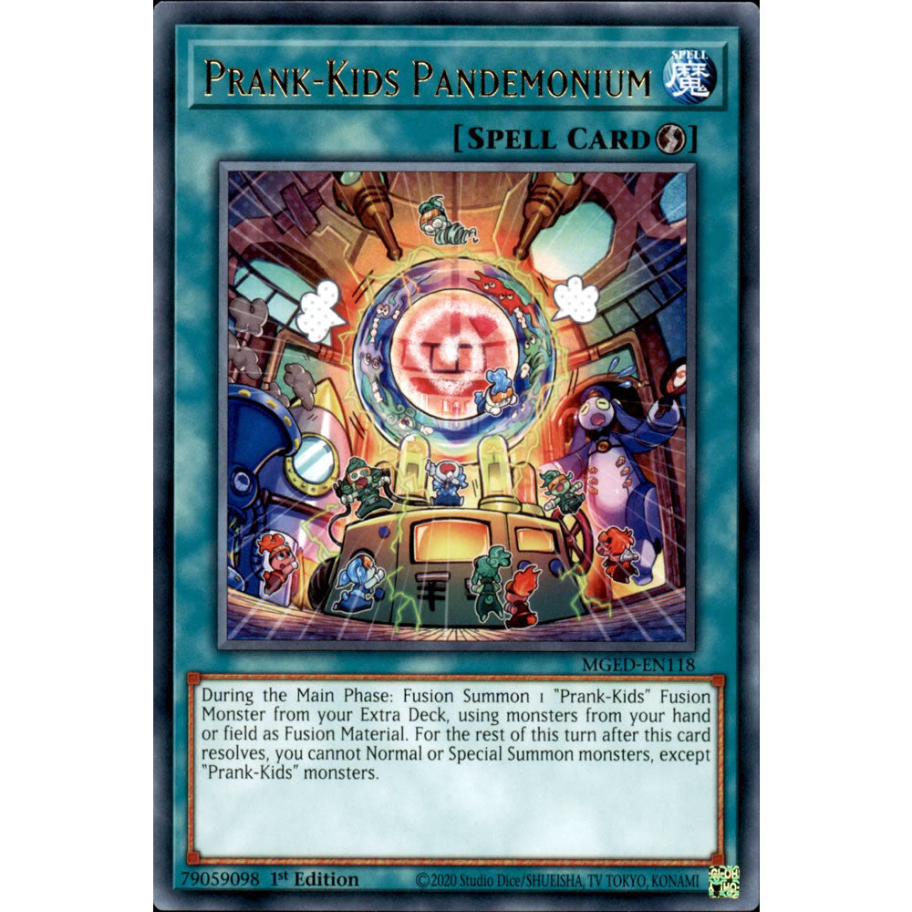 Prank-Kids Pandemonium MGED-EN118 Yu-Gi-Oh! Card from the Maximum Gold: El Dorado Set